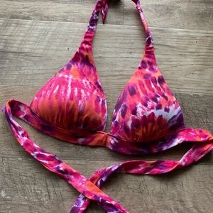 Victoria’s Secret tie dye bikini top
